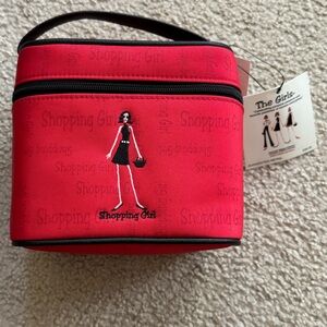 The Girls Shopping Girl Cosmetic Bag, NWT